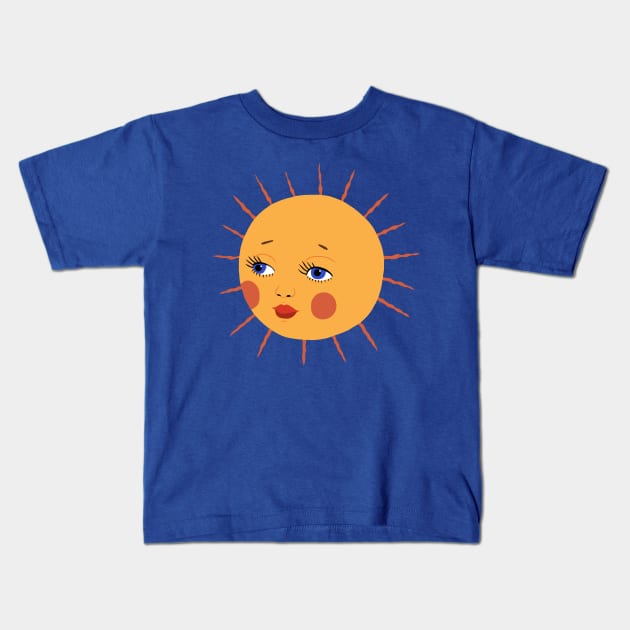 Sun Kids T-Shirt by ElviaMontemayor